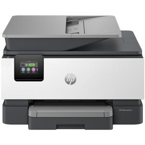 HP OfficeJet Pro HP 9120e All-in-One printer, Kleur, Printer voor Kleine en middelgrote ondernemingen, Printen, kopiëren, scannen, faxen, HP+; geschikt voor HP Instant Ink; printen vanaf telefoon of tablet; touchscreen; Smart Advance Scan; instant papier; USB-poort voorzijde; dubbelzijdig printen; dubbelzijdig scannen; automatische documentinvoer; faxen