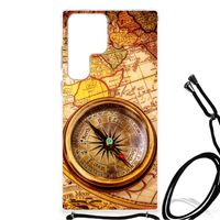 Samsung Galaxy S23 Ultra Telefoonhoesje met valbescherming Kompas - thumbnail