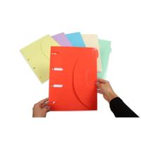 Smartfolder geperforeerde opbergmappen gelamineerd A4 assorti 6 stuks