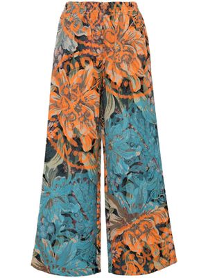 Rianna + Nina pantalon ample Kipos Melina Brocade - Orange