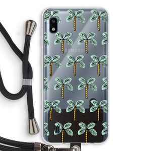 Paradise: Samsung Galaxy A10 Transparant Hoesje met koord