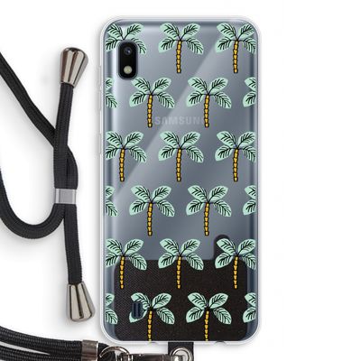 Paradise: Samsung Galaxy A10 Transparant Hoesje met koord