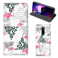 OnePlus 8 Hoesje maken Flamingo Triangle