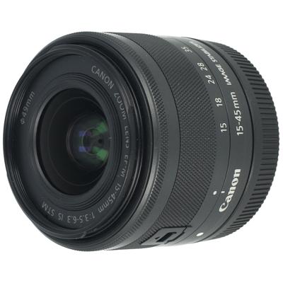 Canon EF-M 15-45mm f/3.5-6.3 IS STM zwart occasion