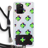 8-bit N°10: Samsung Galaxy S10 Lite Transparant Hoesje met koord