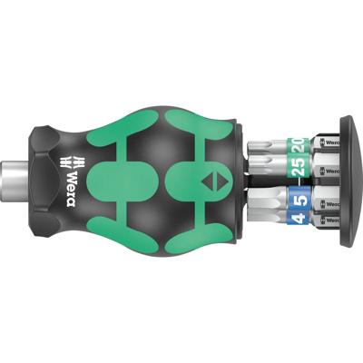 Wera Kraftform Kompakt Stubby Magazin 3 05008875001 Bitset Torx, Inbus Incl. bithouder