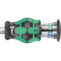 Wera Kraftform Kompakt Stubby Magazin 3 05008875001 Bitset Torx, Inbus Incl. bithouder