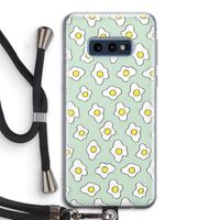 Spiegeleitjes: Samsung Galaxy S10e Transparant Hoesje met koord Spiegeleitjes: Samsung Galaxy S10e Transparant Hoesje met koord