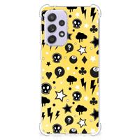 Extreme Case Samsung Galaxy A33 Punk Geel
