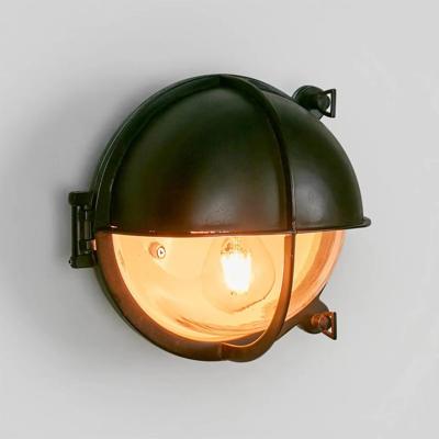 Messing Scheepslamp Taylor Large Antiek Zwart