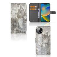 iPhone 14 Plus | Bookcase | Beton Print iPhone 14 Plus | Bookcase | Beton Print