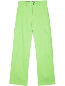 MSGM pantalon fuselé à poches cargo - Vert