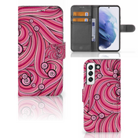 Samsung Galaxy S22 Hoesje Swirl Pink - thumbnail