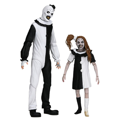 NECA Terrifier 2 Ultimate Art the Clown & Little Pale Girl
