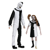 NECA Terrifier 2 Ultimate Art the Clown & Little Pale Girl