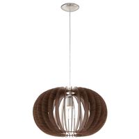 EGLO STELLATO Hanglamp - E27 - 50.0 cm - Donkerbruin - thumbnail