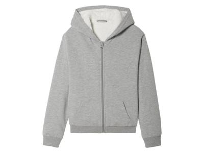 pepperts! Kinder hoodie met rits (158/164, Grijs)