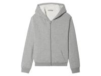 pepperts! Kinder hoodie met rits (146/152, Grijs)