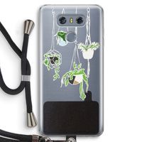 Hang In There: LG G6 Transparant Hoesje met koord