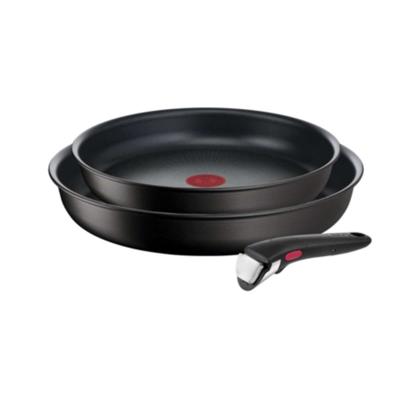 Pan Tefal INGENIO 3PIEZAS Zwart Aluminium 2 Stuks
