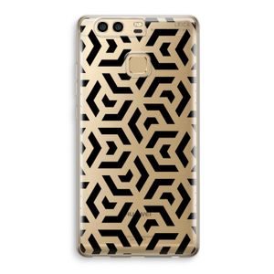 Crazy pattern: Huawei P9 Transparant Hoesje