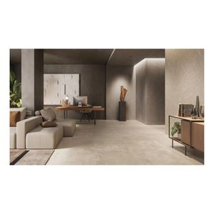 Century Blend Vloertegel | 80x80 cm | Gerectificeerd | Betonlook | Mat Beige