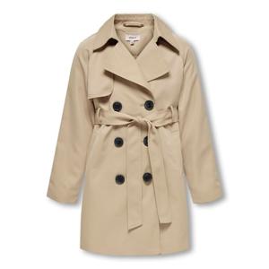 Kids ONLY zomer trenchcoat jas meisjes - taupe - Kogchloe