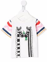 Stella McCartney Kids t-shirt à imprimé graphique - Blanc