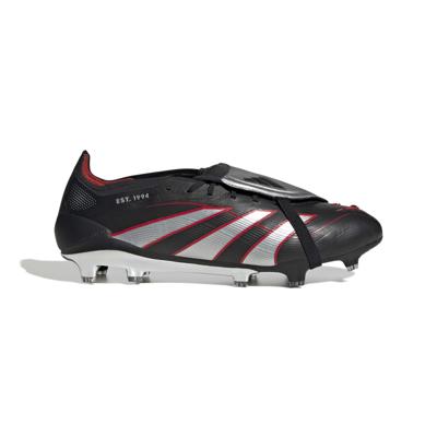 adidas Predator Elite FT Limited Edition Gras Voetbalschoenen (FG) Zwart Zilver Rood