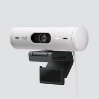 Logitech Brio 500 Full HD-webcam Klemhouder, Stereomicrofoon, Geïntegreerd afdekpaneel