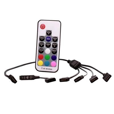 Xilence XZ170 LQZ.RGB_SET LED-adapterkabel Zwart
