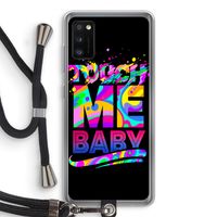 Touch Me: Samsung Galaxy A41 Transparant Hoesje met koord