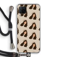 Bonjour mon amour: Huawei P40 Lite Transparant Hoesje met koord