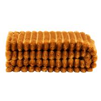 Leen Bakker - Plaid Zaira - Caramel - 130x170 Cm - Polyester - Bruin