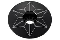 Supacaz Star Ahead Balhoofdkap - Zwart