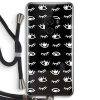Eye pattern #3: Xiaomi Mi Mix 2 Transparant Hoesje met koord