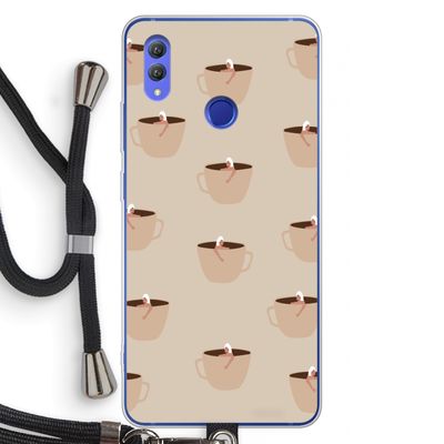 Morning coffee: Honor Note 10 Transparant Hoesje met koord