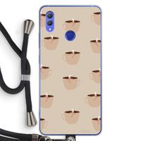 Morning coffee: Honor Note 10 Transparant Hoesje met koord
