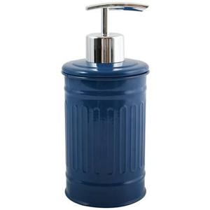 MSV Zeeppompje|dispenser - Industrial - metaal - marine blauw - 17 cm