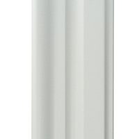 MDF Renaissance architraaf 88x18 voorgelakt RAL9010 - lengte 244cm