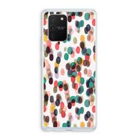 Tropical Dots: Samsung Galaxy S10 Lite Transparant Hoesje Tropical Dots: Samsung Galaxy S10 Lite Transparant Hoesje