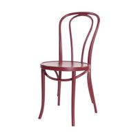 Fameg Vienna Thonet No.18 Houten Bistrostoel Burgundy - thumbnail