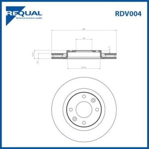 Requal Remschijf RDV004