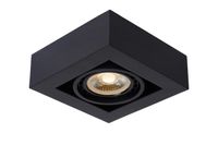 Lucide ZEFIX - Plafondspot - LED Dim to warm - GU10 (ES111) - 1x12W 2200K/3000K - Zwart