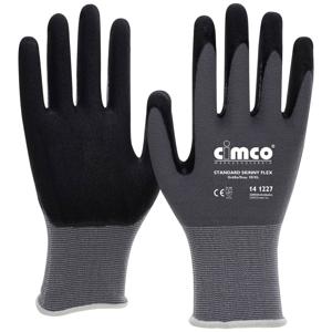 Cimco Standard Skinny Flex schwarz/grau 141266 Breiweefsel Werkhandschoen Maat (handschoen): 9, L EN 388 1 paar