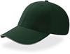 Atlantis AT612 Sport Sandwich Cap - Bottle-Green/White - One Size