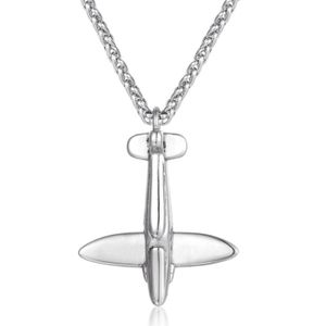 LGT Jewels heren ketting Edelstaal Spitfire