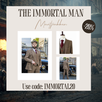 Maatpak Voor Heren | 3-delig Pak | Bruin Visgraat | Danny Whizz-Bang | Peaky Blinders | Peaky Blinders