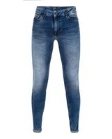 Rellix Jongens jeansbroek Xyan skinny - Used medium denim - thumbnail