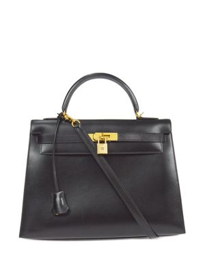 Hermès Pre-Owned sac à main Kelly 32 Sellier (2004) - Noir